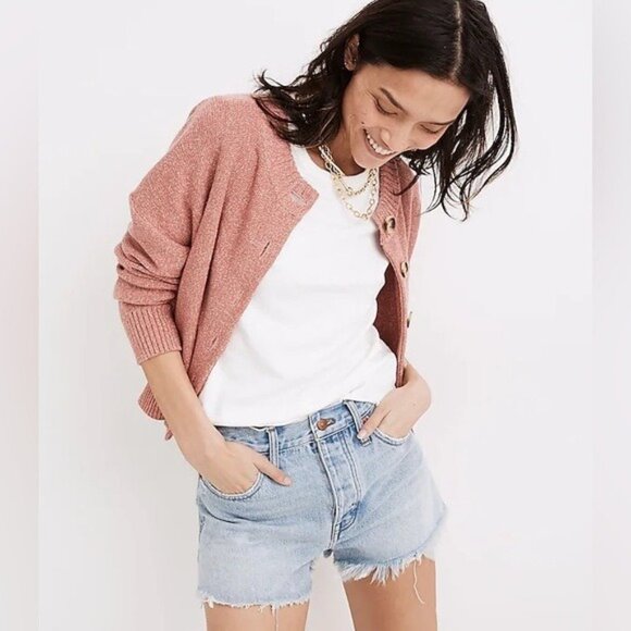 Madewell Pants - Madewell Relaxed Denim Shorts in Cedarcroft Wash